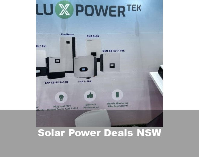 Solar Power Deals NSW